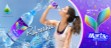 Marble bottled drinking water